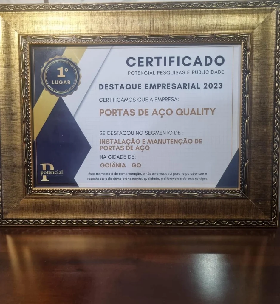 Projeto realizado pela Quality Portas